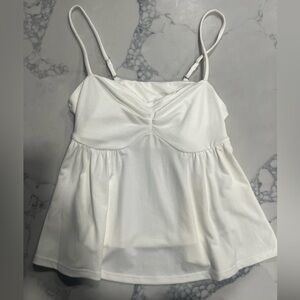 White Women's Camisole Top